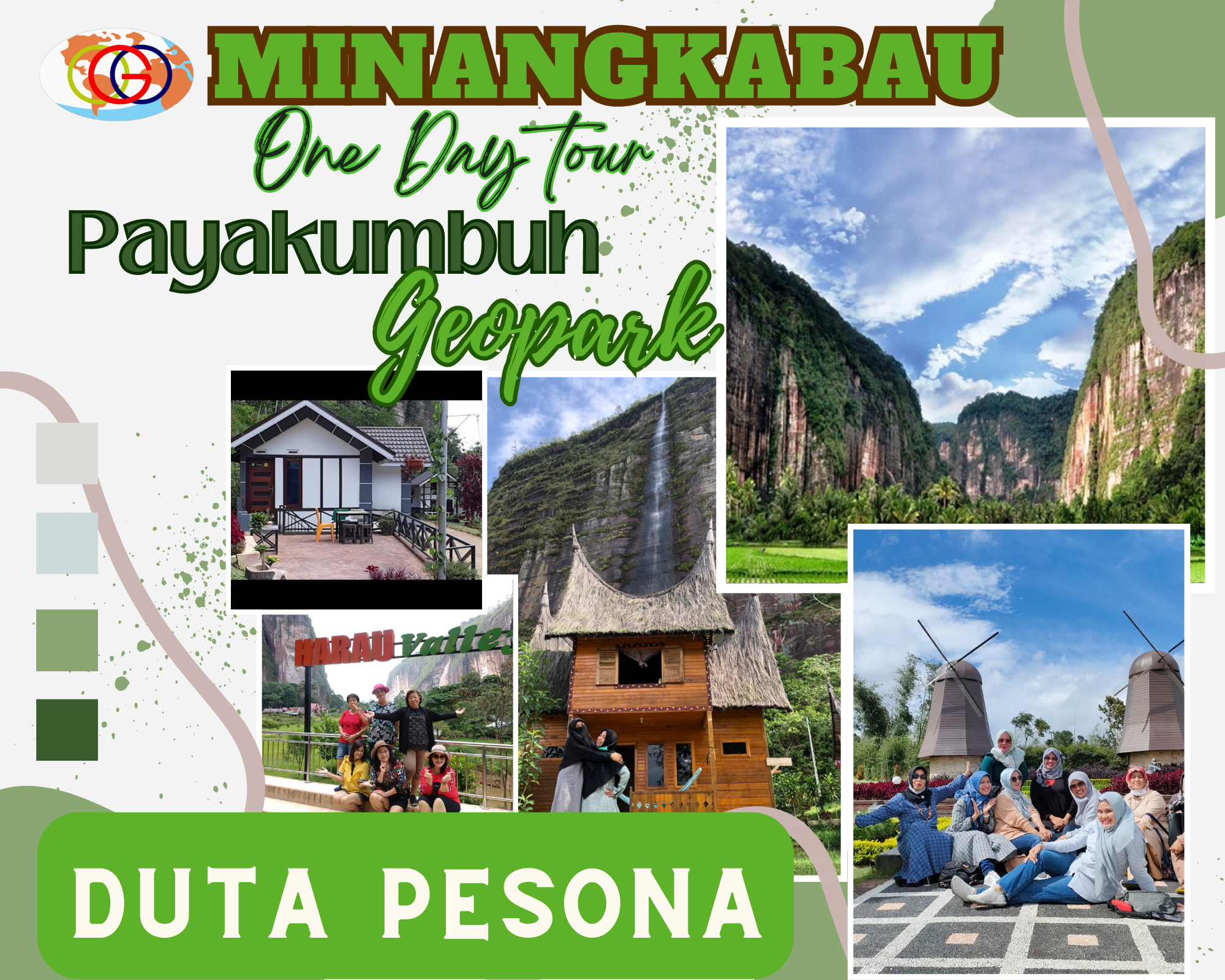 Payakumbuh geopark tour duta pesona