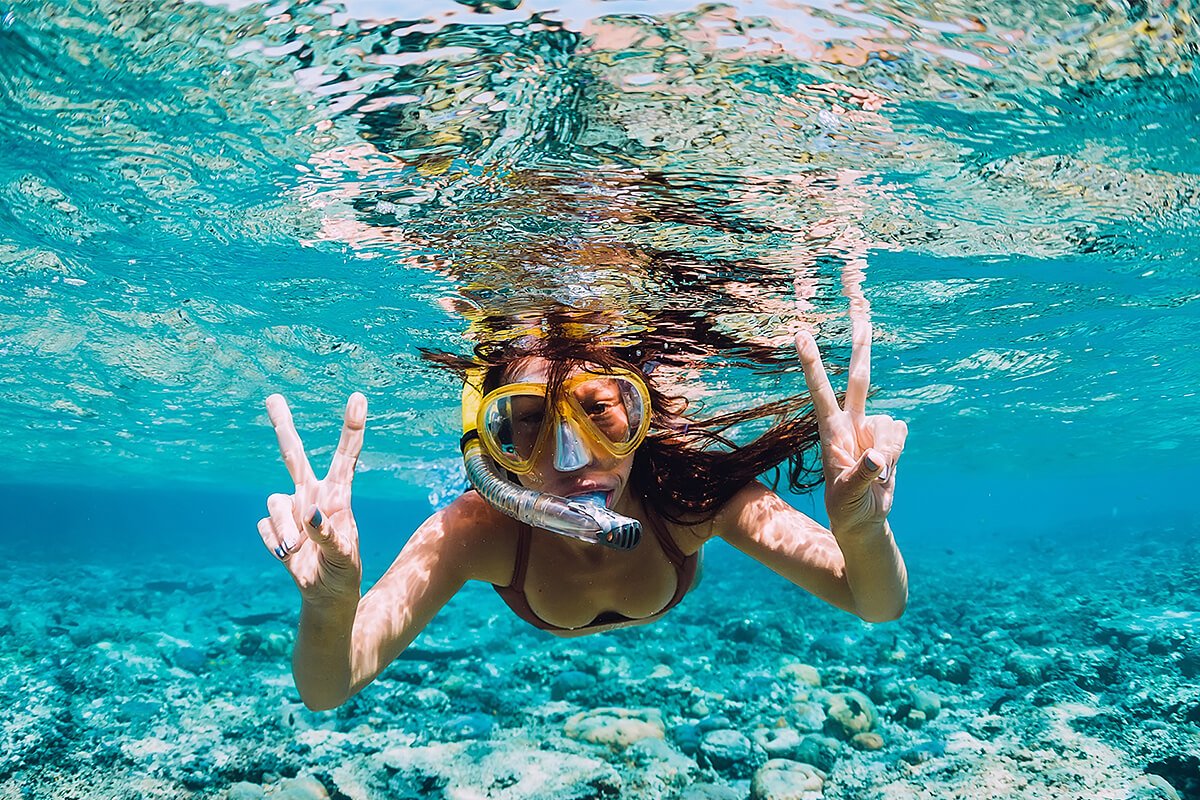 Snorkhling Aktivtas di Pulau Pagang